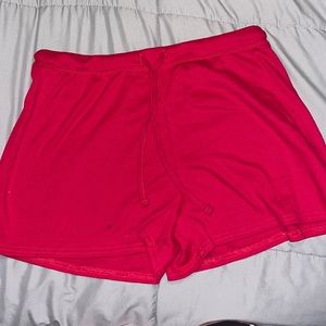 Target Colsie Red PJ Shorts- Size M